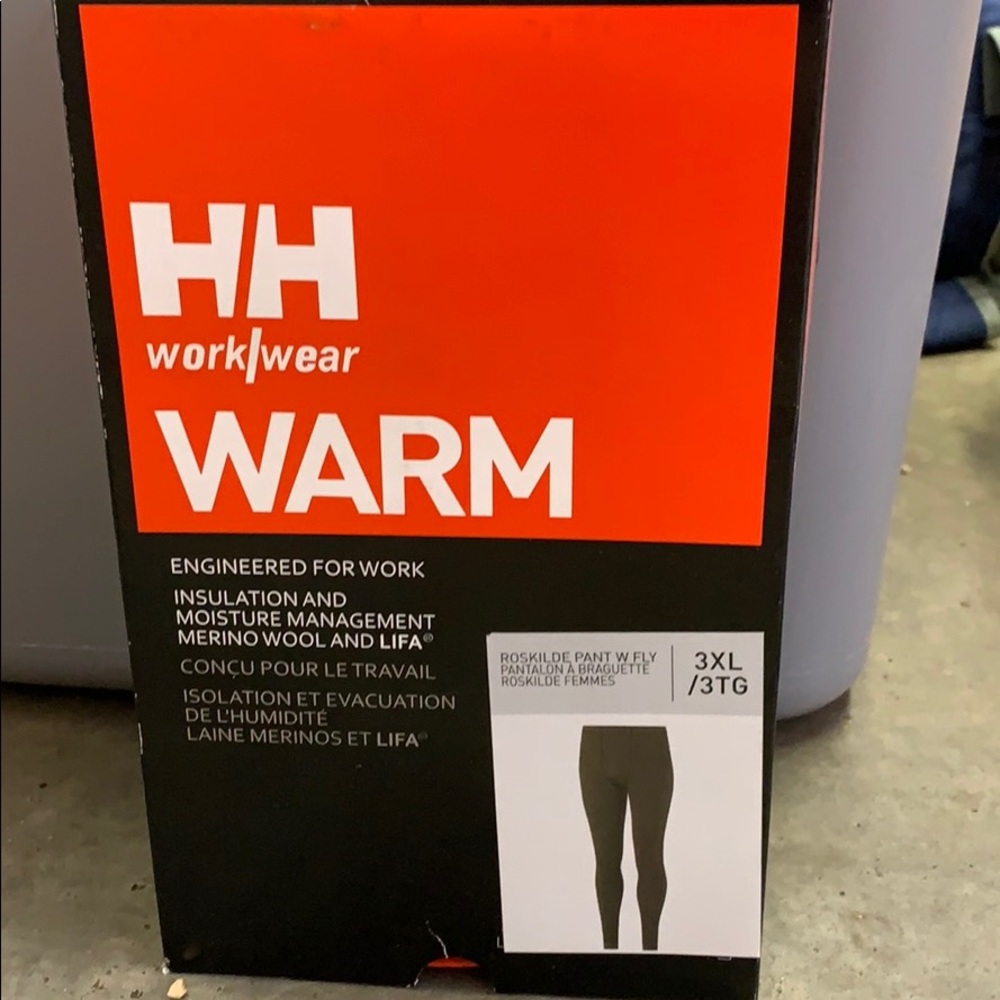H/H workwear warm base layer pants